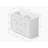 Disar 48" Double Bathroom Vanity Drawer With Carrara Quartz Top-side Splash&back Splash-110954379