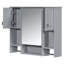 Ensemble de meuble-lavabo simple 36 po avec plateau en résine Rucci