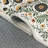 Clermont Vintage Boho Floral Sage Ochre Machine Washable Area Rug-215609718-202865897