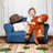 Spitzer Kids Club Sofa with Accent Pillows-1797786856