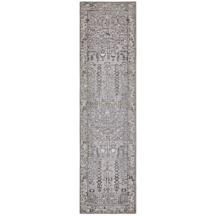 Jaecee Hand Knotted Wool Oriental Area Rug
