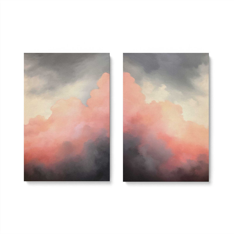 "Rosy Twilight" par Golden Glow Interiors 2 - Pièces sur toile, Toile tendue, H 30 po x l 20 po