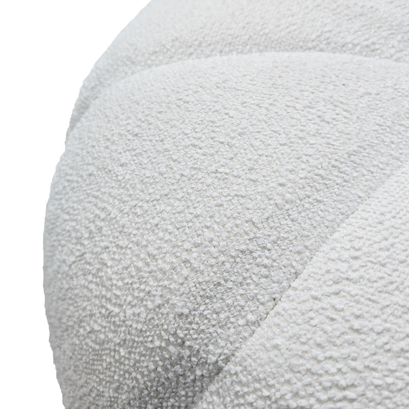 Repose-pieds Zeehan, Mélange de polyester beige