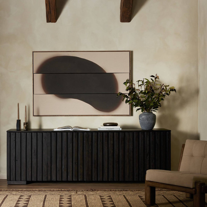 RAMOS 93.25'' W Solid Wood Sideboard