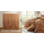 Ensemble de couette king style bohème touffeté 3 pièces citrouille-137791317
