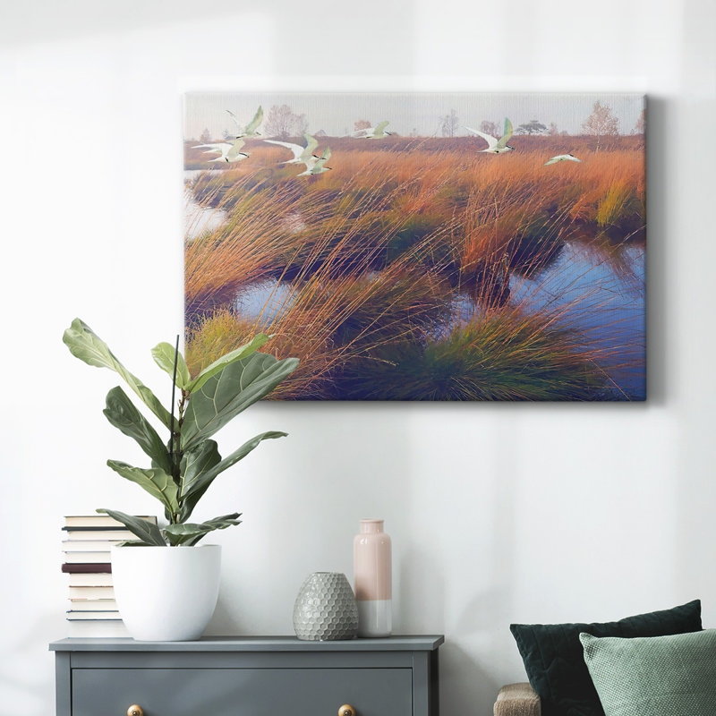 Toile tendue Marshland Hues II-Gallery, H 8 po x l 12 po