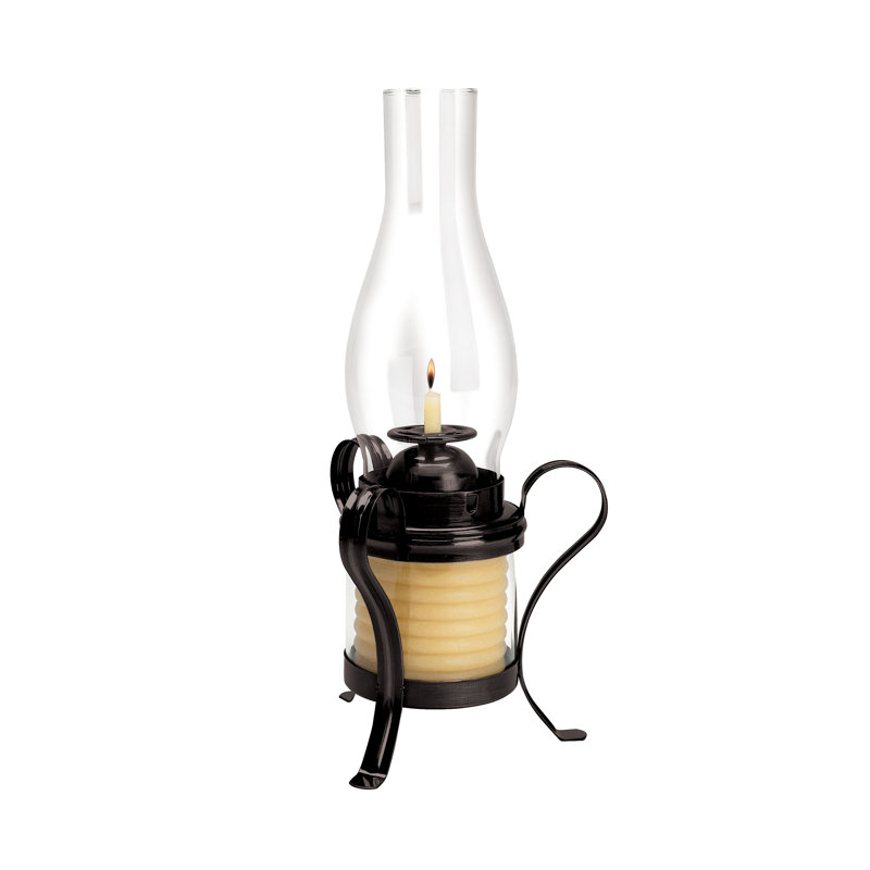 Bougie de conception de lanterne en métal designer bougie, Noir