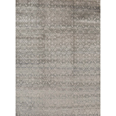 Moroccan Area Rug in Gray
