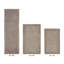 Ensemble de tapis pour salle de bain réversible 100% coton 2370 g / m² Merkel - ultra doux, très absorbant, lavable à la machine, certifié OEKO-TEX, idéal pour la douche, la baignoire et le meuble-lavabo, beige-1675023323-1675023315