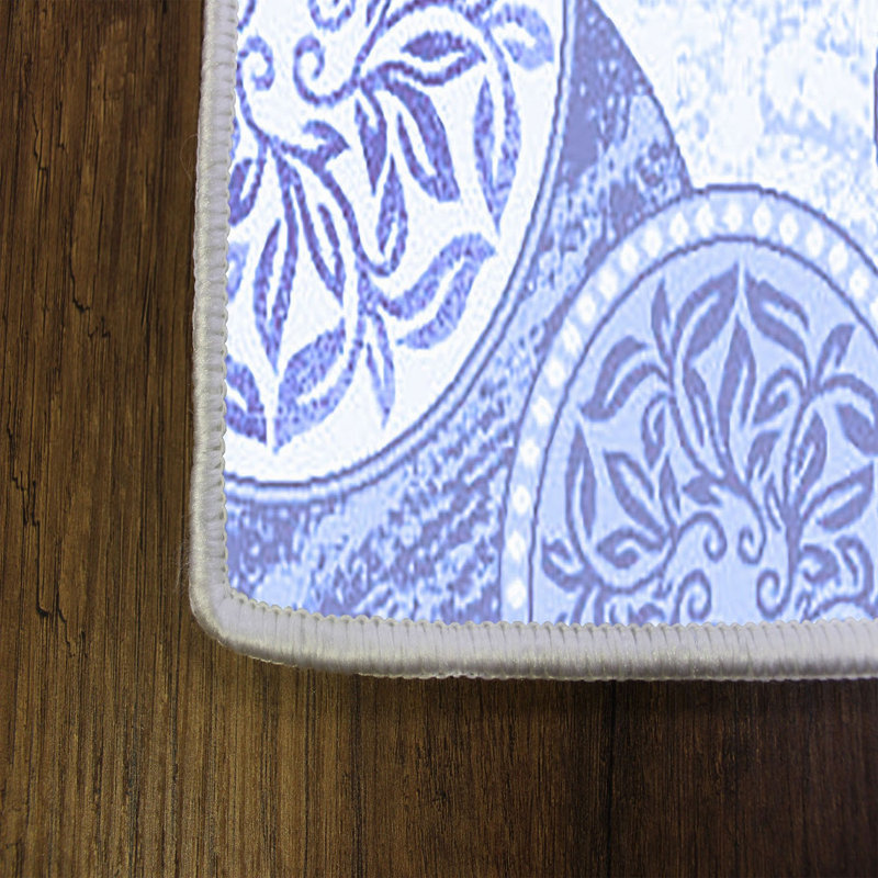 Antibacterial Hall Carpet, 3D Digital Printed, 3.3 x 4.9 ft | 100% Polyester, 0.3 in Pile Height, Non-Slip Underside, Machine Washable, Durable & Easy Care | Perfect for Living Room, Entryway & Home Décor