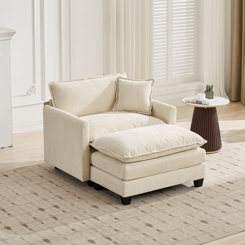 Repose-pieds Cloud (seulement avec repose-pieds), Beige