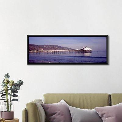«Malibu Pier, Malibu, California», reproduction de photo sur toile