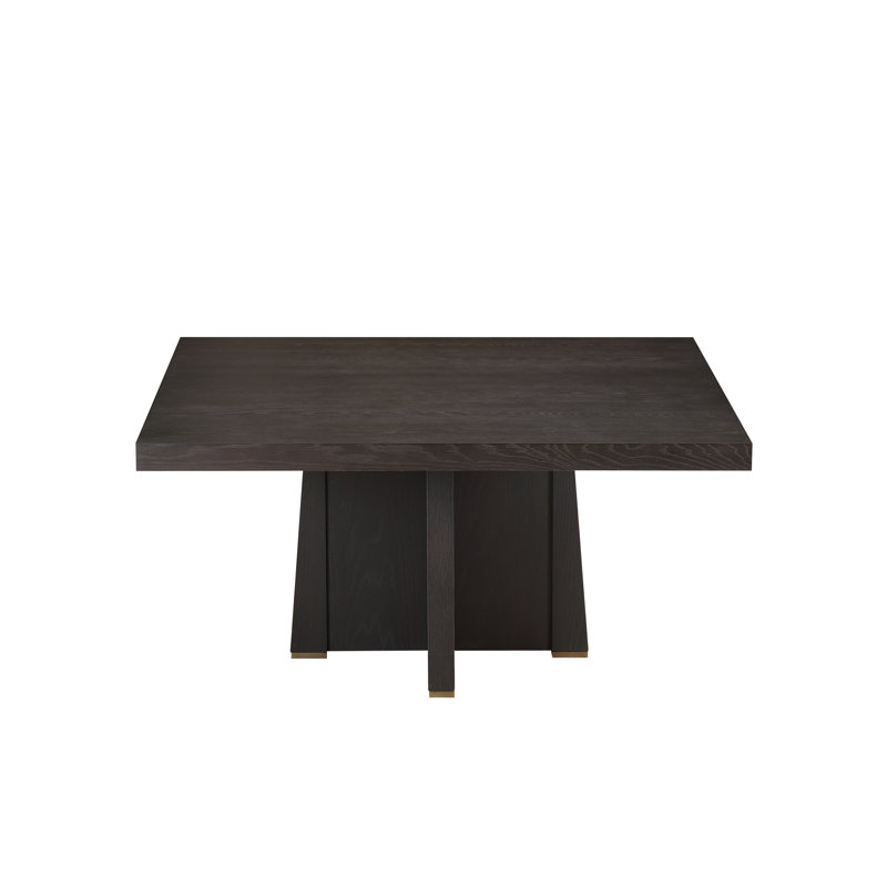 Perry Square Dining Table, 30"H x 60"L x 60"W, Black