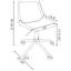 Chaise de bureau ajustable rembourrée brune
