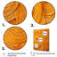 Abstrait Spirale Reverie I - Collages abstraits, art mural-1109489990-1109489993