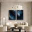 Art mural encadré, rétro, antique, classique pour chambre à coucher - 16 po x 24 po x 2 panneaux-910082885-910082890
