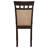 Anastin Closed Back Dining Side Chair Cappuccino-29474209