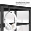 Bureau d'écriture d'ordinateur avec tablettes de rangement Myra-2002800512