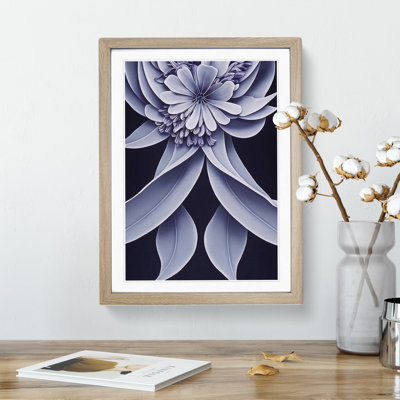 The Dignified Flower - Framed Print