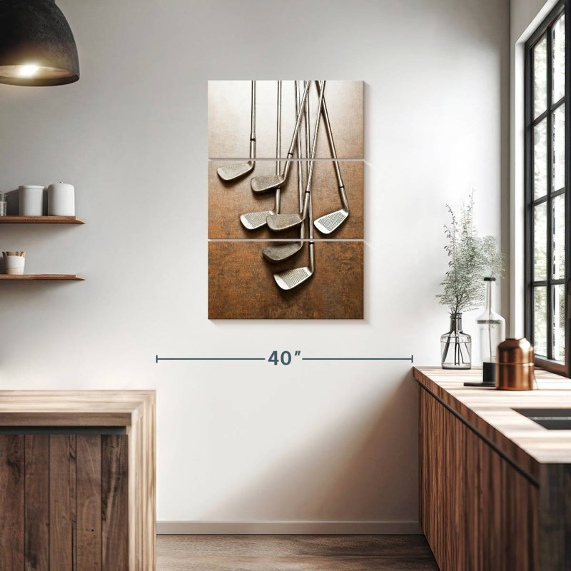 Senne, bâtons de golf en fer, H 38 po x l 24 po