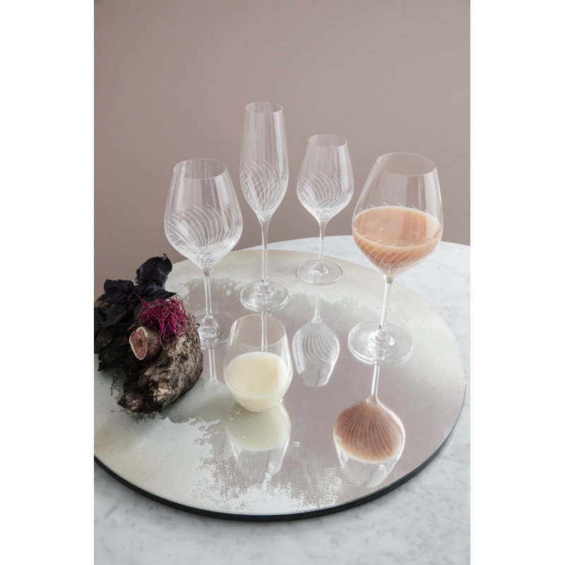 Cabernet Lines Drinking Glass