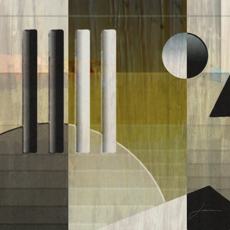 Quartet Tiles II by James Burghardt - Wrapped Canvas Art Prints, 30cm H x 30cm W x 3.8cm D