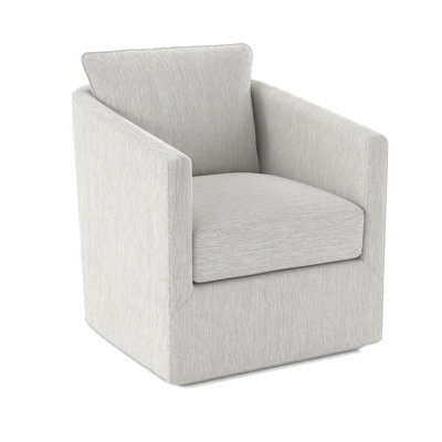Swivel Barrel Chair