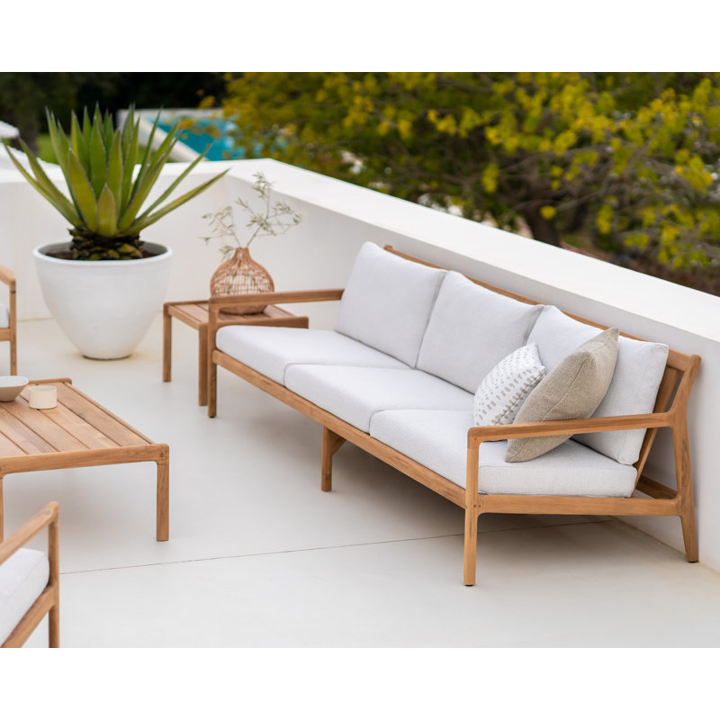 Jack Outdoor Teak Side Table