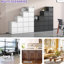 Classeur vertical en métal 2 tiroirs avec serrure Palvinder, pour bureau / maison, inclinable, tiroirs d'organisation spacieux, bureau / maison-121505494