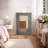 Mid Century Shape "Brown, Beige, Grey Abstract Blocks Artwork, Geometric Modern Rustic Minimalist Wall Pictures, Large Framed Canvas Giclee Print Wall Art"-100708182-100708181