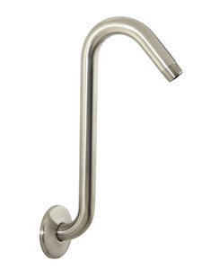 Wall Shower Arm, Brushed Nickel