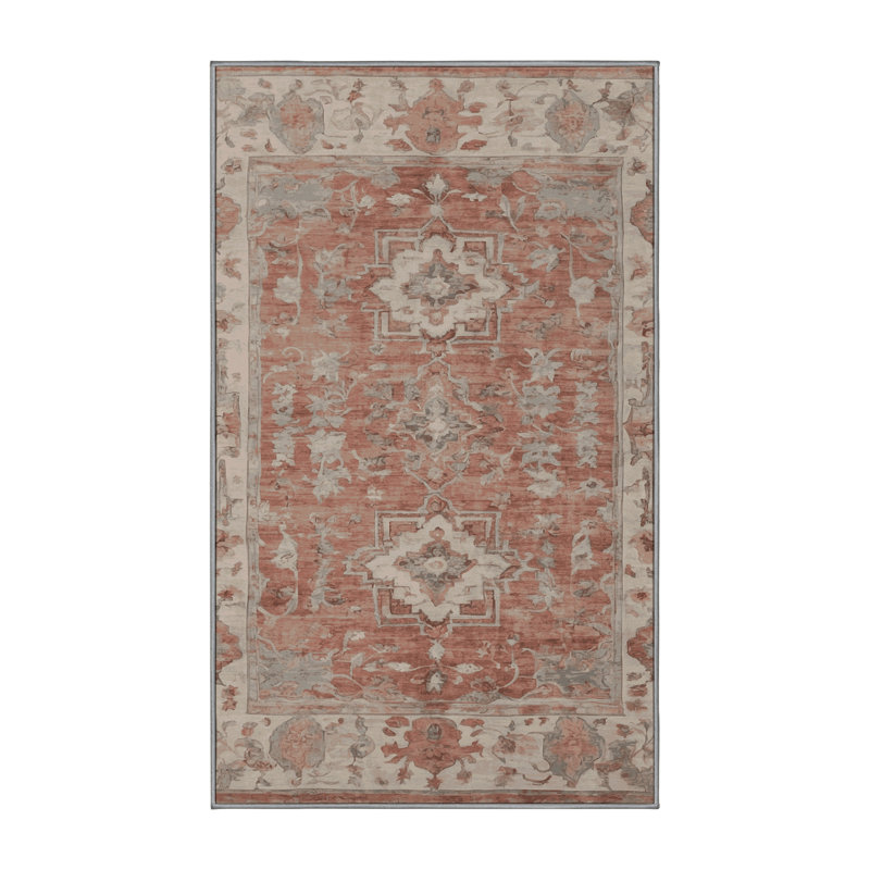 Tapis gris soyeux et moelleux, Rectangle 6 pi x 9 pi