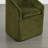 Upholstered Dining Chair with Washable Slipcover & Casters-1435114770