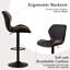 Tyrel Swivel Adjustable Height Bar Stool-655660862