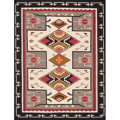 Tuscany Rectangle Flatweave Wool Area Rug