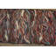 Colorful Antique American Folk Art Crazy Quilt Pattern Long Hallway Runner Rug