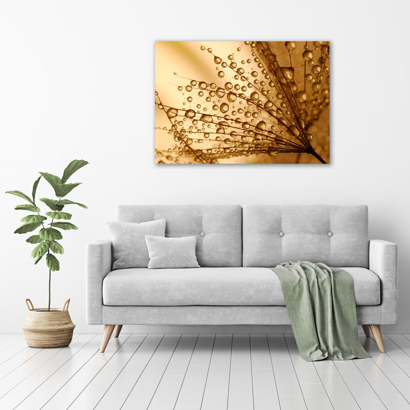 Dandelion Seeds - Wrapped Canvas Print