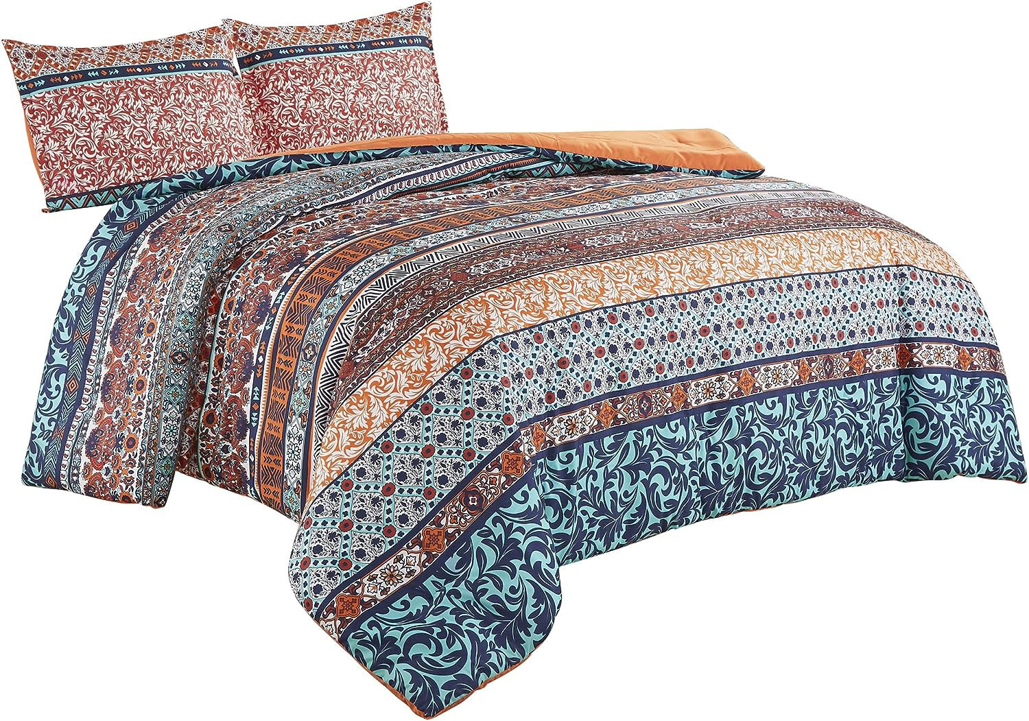 Boho Microfiber Bedding Microfiber Comforter Set