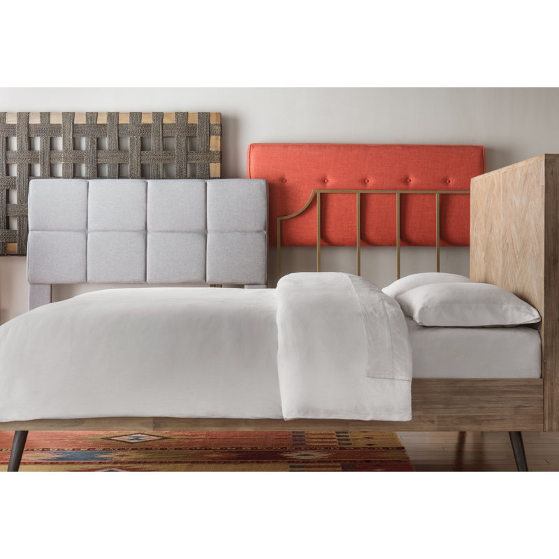 Upholstered Headboard, King / California King, Sand Stone