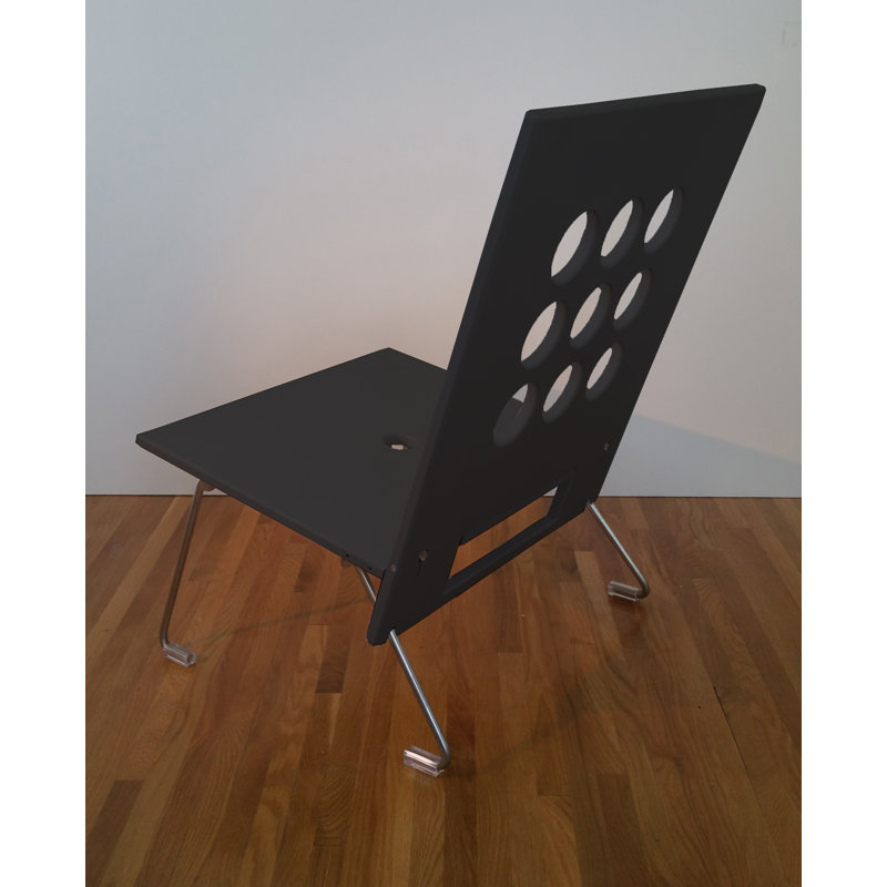 Kilmer Outdoor Lounge Chair, Black