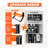 2-Tier Spray Paint Can Holder Rack Wall-Mount
