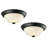 Amerson 2 - Light 11.25" Flush Mount-1392951879