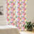 Floral Semi-Sheer Rod Pocket 2 Curtain Panels-45987592