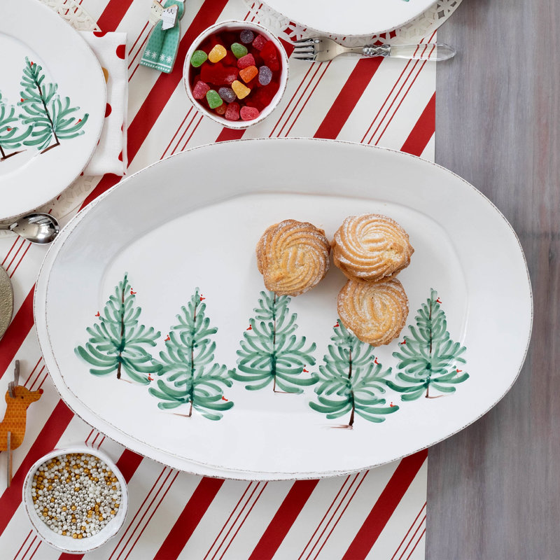 VIETRI Melamine Lastra Holiday Melamine Platter