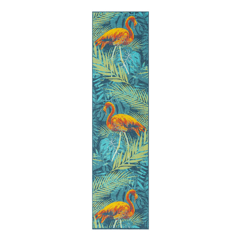 Tapis d'extérieur intérieur / extérieur Coastal, Tapis de couloir 2 pi 7 po x 10 pi