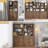 71.4" Tall Modern Bookcase with 2 Doors and 2 Drawers, Book Cabinet Storage with Vintage Handles for Living Room, Bedroom, Home Office-1278982828