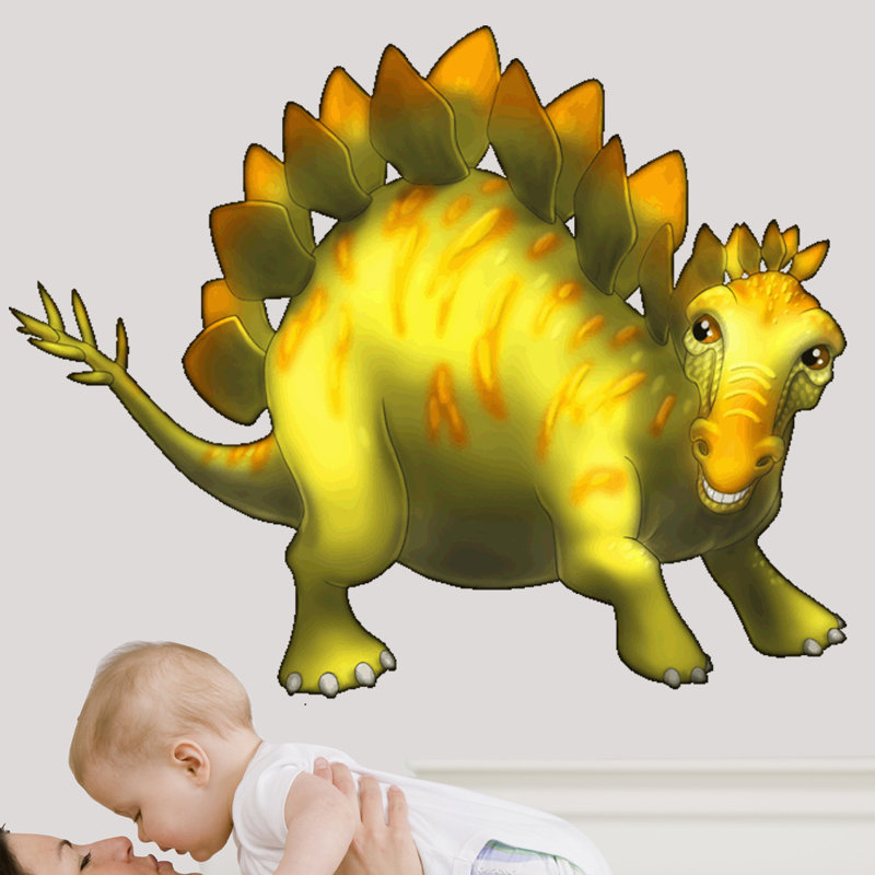 Animals Non-Wall Damaging Wall Decal, 48.5" H x 60" W