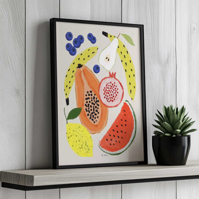 Acrylic Fruits by Garima Dhawan Acrylic Painting Print