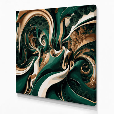 Art mural sur toile Biomorphic Abstraction 90