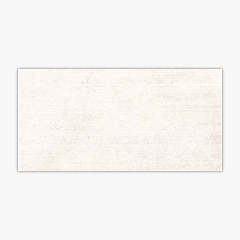 Bliss Light Thin-Raked 24x48 Porcelain Wall Tile, Gray
